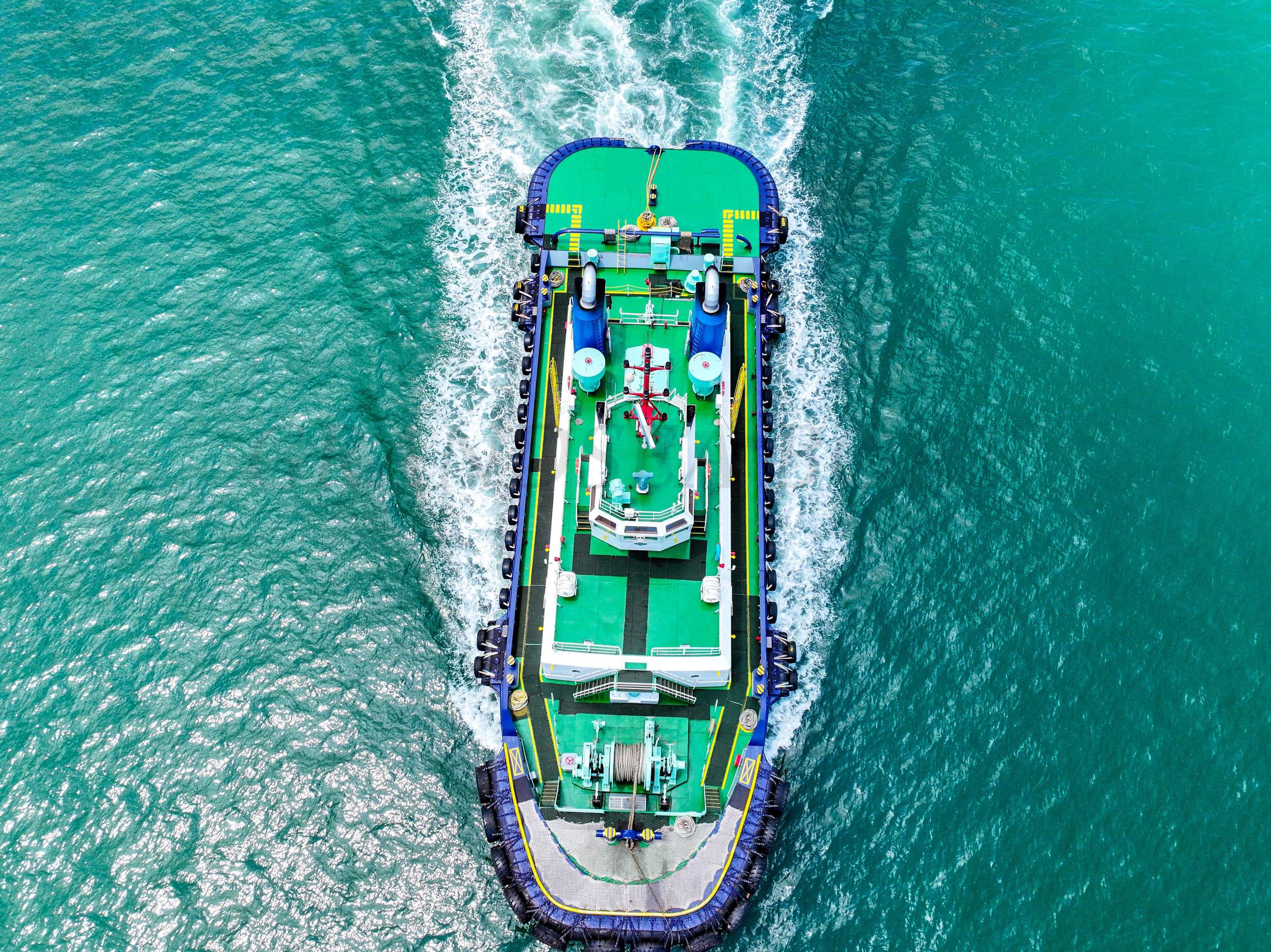 Grandsea Remolcador de 42 m en venta, remolcador de trabajo para astillero con 100t de tiro a punto fijo y 8000hp