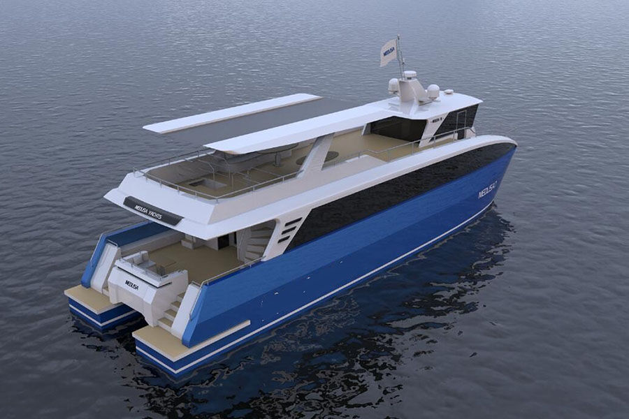 24m de aluminio Touring/turismo/casas flotantes de lujo para la venta