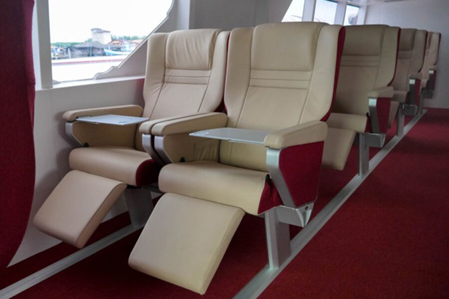 Barco de pasajeros de aluminio del constructor 180 del catamarán de los 28m de China en venta