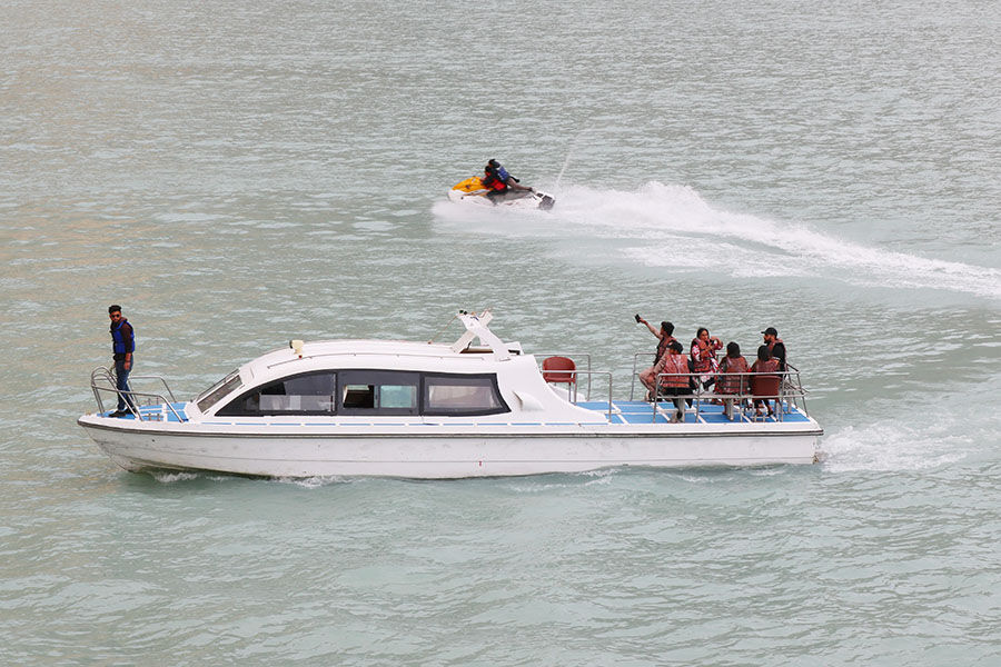 China 11,8 m GRP 20 Pasajeros con motor diésel a bordo para la venta