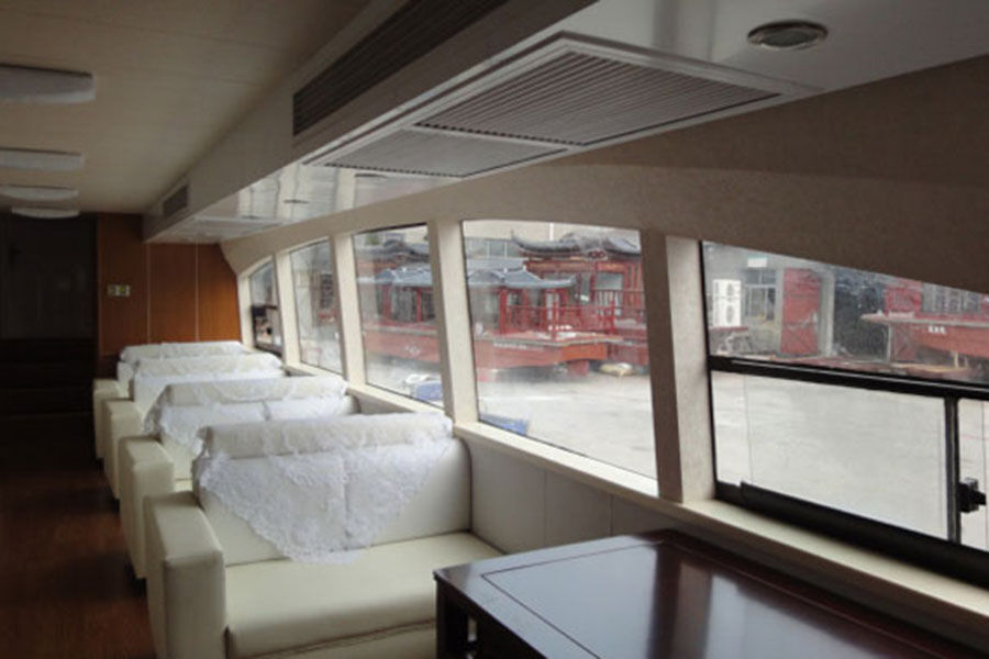 Grandsea 18m 60 Perons Fiberglass Sightseeing Taxi Ferry Boat for Sale