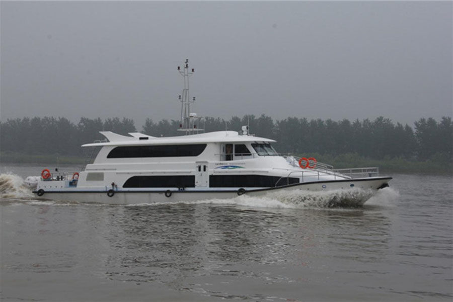 China 26m Steel Day Commercial 150 Pasajeros Ferry a la venta