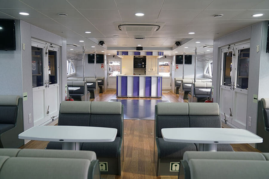 Grandsea 32m 200perons Aluminum Passenger Liner Ferry Ship for Sale