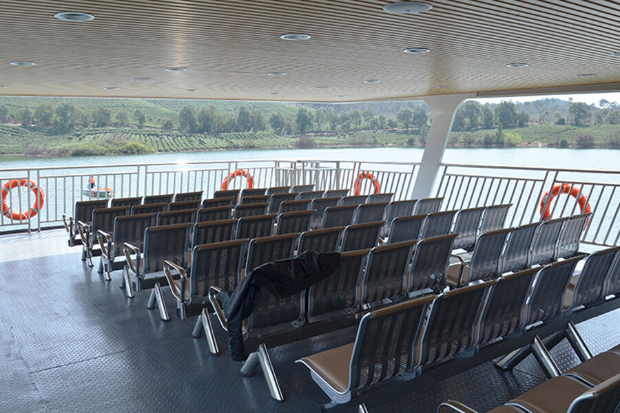 38m 200-400 personas Steel Ferry barcos de pasajeros para la venta