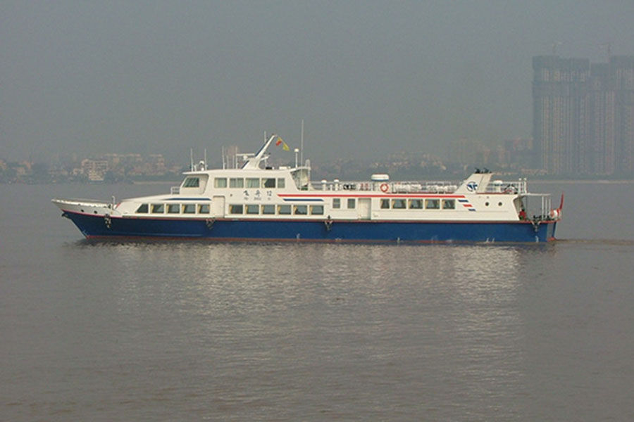 China 48m Steel Hull 260 Passenger Ferry Ship para la venta
