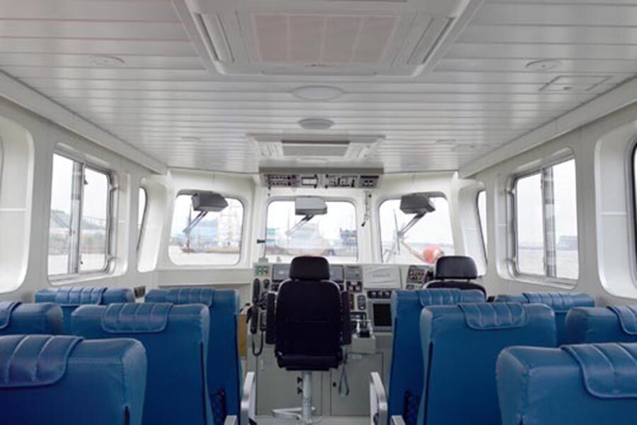 Grandsea 20m Acero/aluminio Casco/cabina Puerto Lanzamiento Barco piloto a la venta