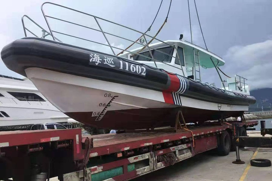 40ft Aluminum Military Coast Guard High-speed Patrol Boat for Sale
