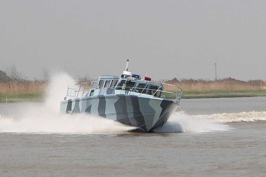 Grandsea Boat 18m/59ft 60knots Interceptación de alta velocidad y lancha patrullera de asalto a la venta