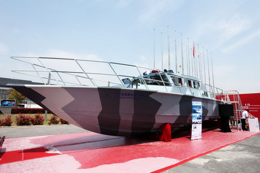 Grandsea Boat 18m/59ft 60knots Interceptación de alta velocidad y lancha patrullera de asalto a la venta