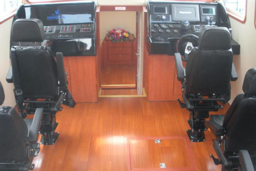 Grandsea Boat 18m/59ft 60knots Interceptación de alta velocidad y lancha patrullera de asalto a la venta
