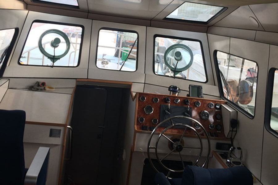 Lancha patrullera de aluminio de alta velocidad Grandsea de 46 pies/14 m a la venta