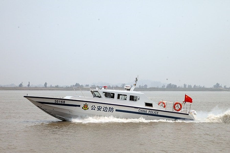 Grandsea 15m FRP Offshore Coast Guard Military Patrol Boat  Fast River Police Boat for sale