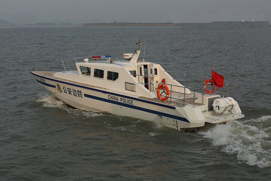 17m Fiberglass Fast Coast Guard  Patrol Boat for Sale