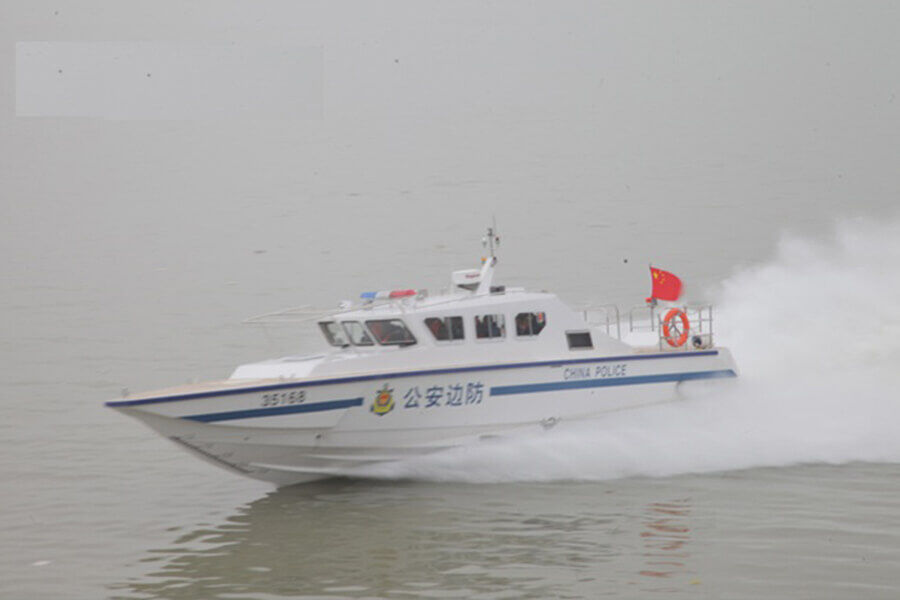 17m Fiberglass Fast Coast Guard  Patrol Boat for Sale