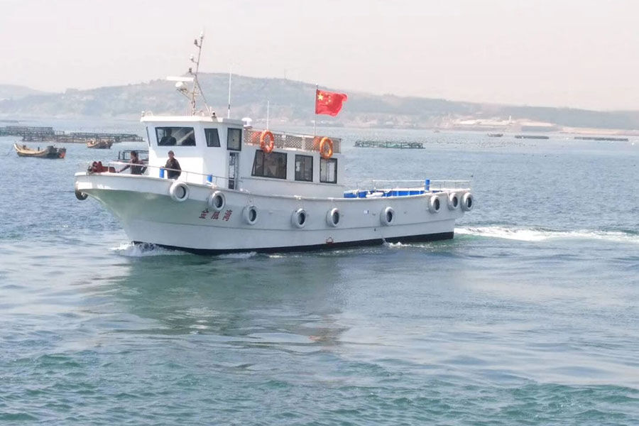 Barco de pesca de arrastre comercial en alta mar de fibra de vidrio Grandsea de 17,3 m a la venta