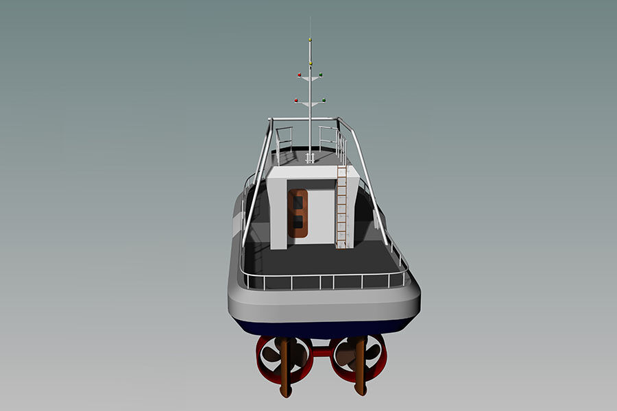 Grandsea Offshore Use 16m 1600hp Steel Tug Boat for Sale