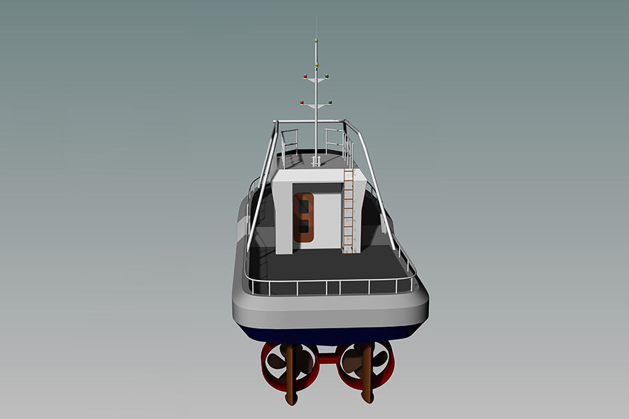 Grandsea Offshore Use 16m 1600hp Steel Tug Boat for Sale