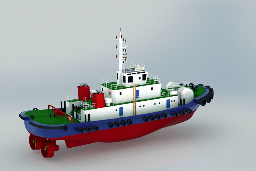 Grandsea Longitud 40m Ocean Going 4000hp ASD Remolcador en venta