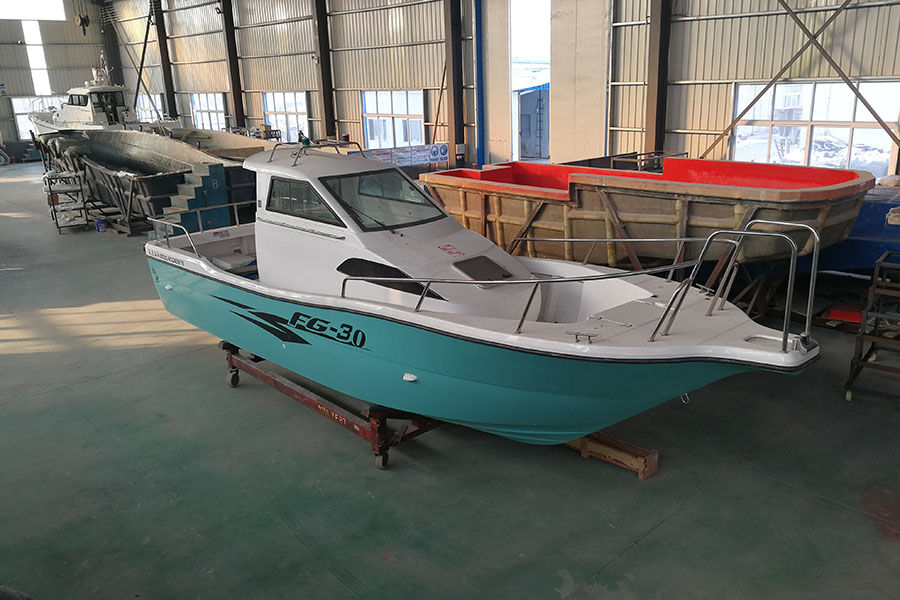 Speed Cabin Barcos de pesca de fibra de vidrio a la venta