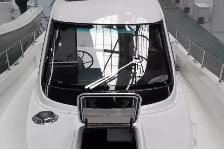 Barcos de pesca profesionales de fibra de vidrio con cabina de velocidad de 32 pies a la venta