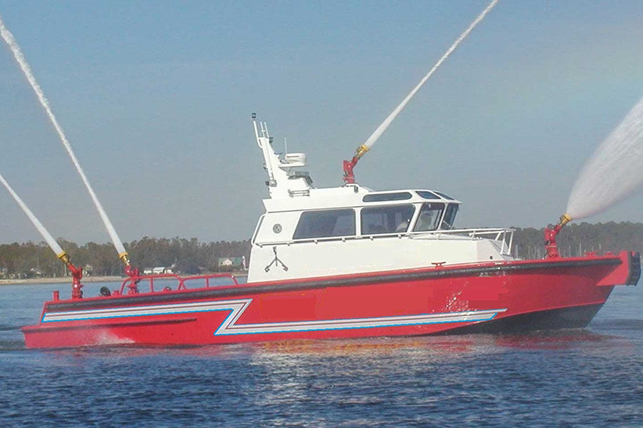 15m Aluminum Speed Fire Fighting And  Rescue Boat for Sale 15m Aluminum Speed Fire Fighting And  Rescue Boat for Sale