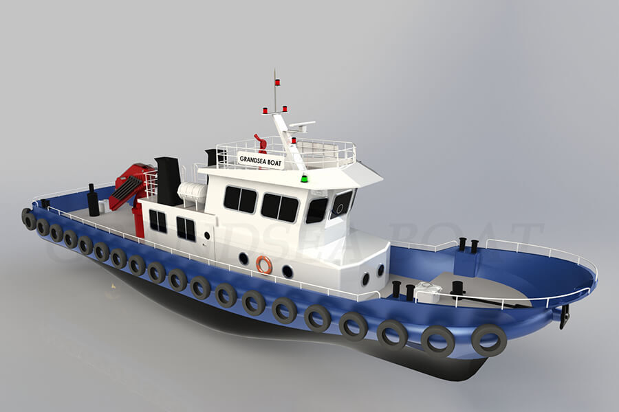 Barcaza de grúa flotante en alta mar monocasco de precio barato de China/extinción de incendios/elevador de ancla/barco de trabajo multifunción a la venta