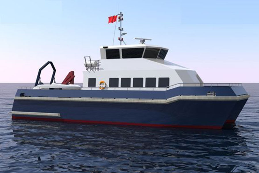 Catamarán de aluminio/fibra de vidrio de 22 m Grandsea y barco de investigación a la venta