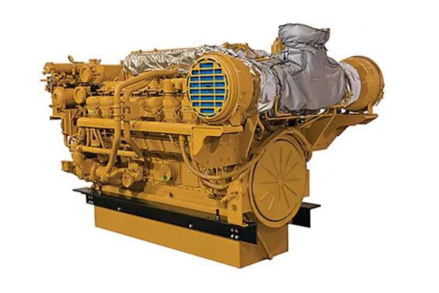 Motores de barco diésel de velocidad media Caterpillar CAT y MAK de importación estadounidense a la venta, Rusia,