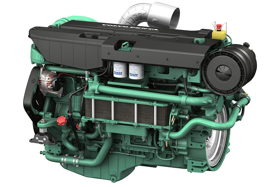 Suecia fabricó motores y propulsión diésel marino Volvo X15 400HP-1200HP a la venta en Rusia
