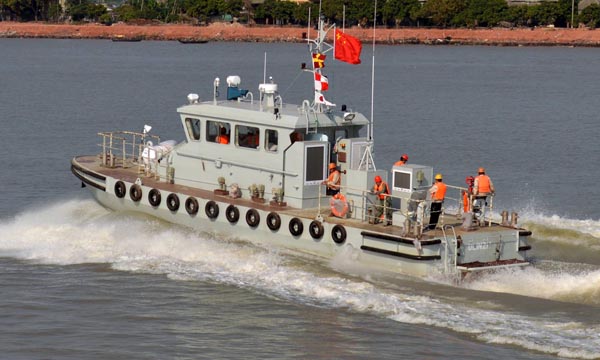 Barco/buque/embarcación de patrulla/inspección pesquera/guardacostas Grandsea de 20 m con casco/cabina de acero/aluminio en venta