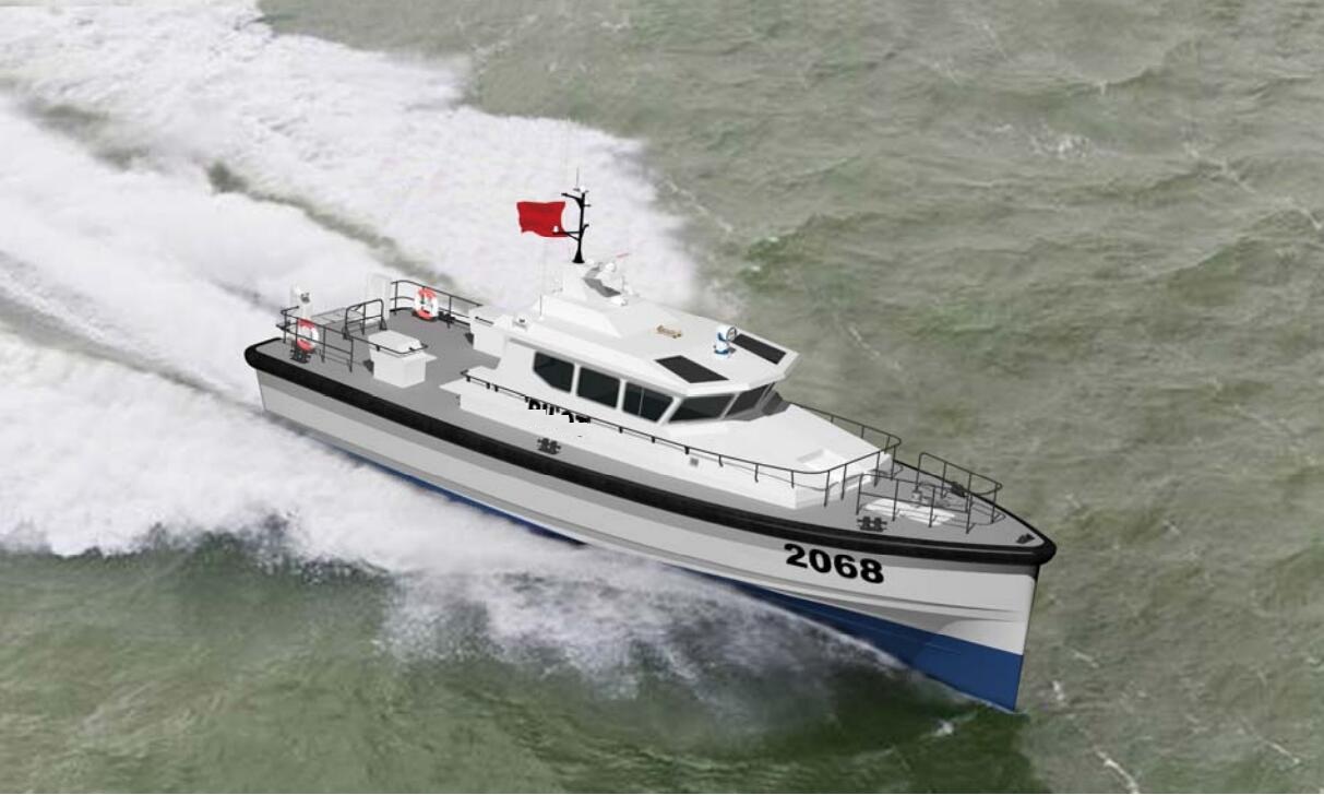 Grandsea 21m FRP Material Pelagic Navy barco patrullero en venta