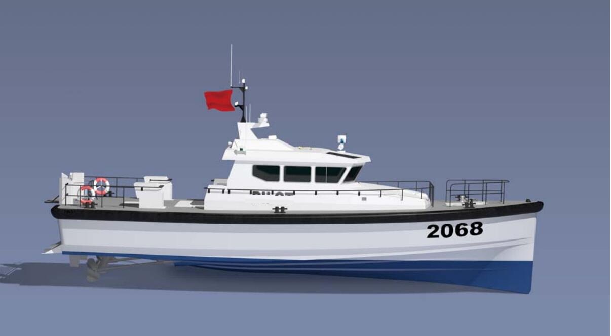 Grandsea 21m FRP Material Pelagic Navy barco patrullero en venta