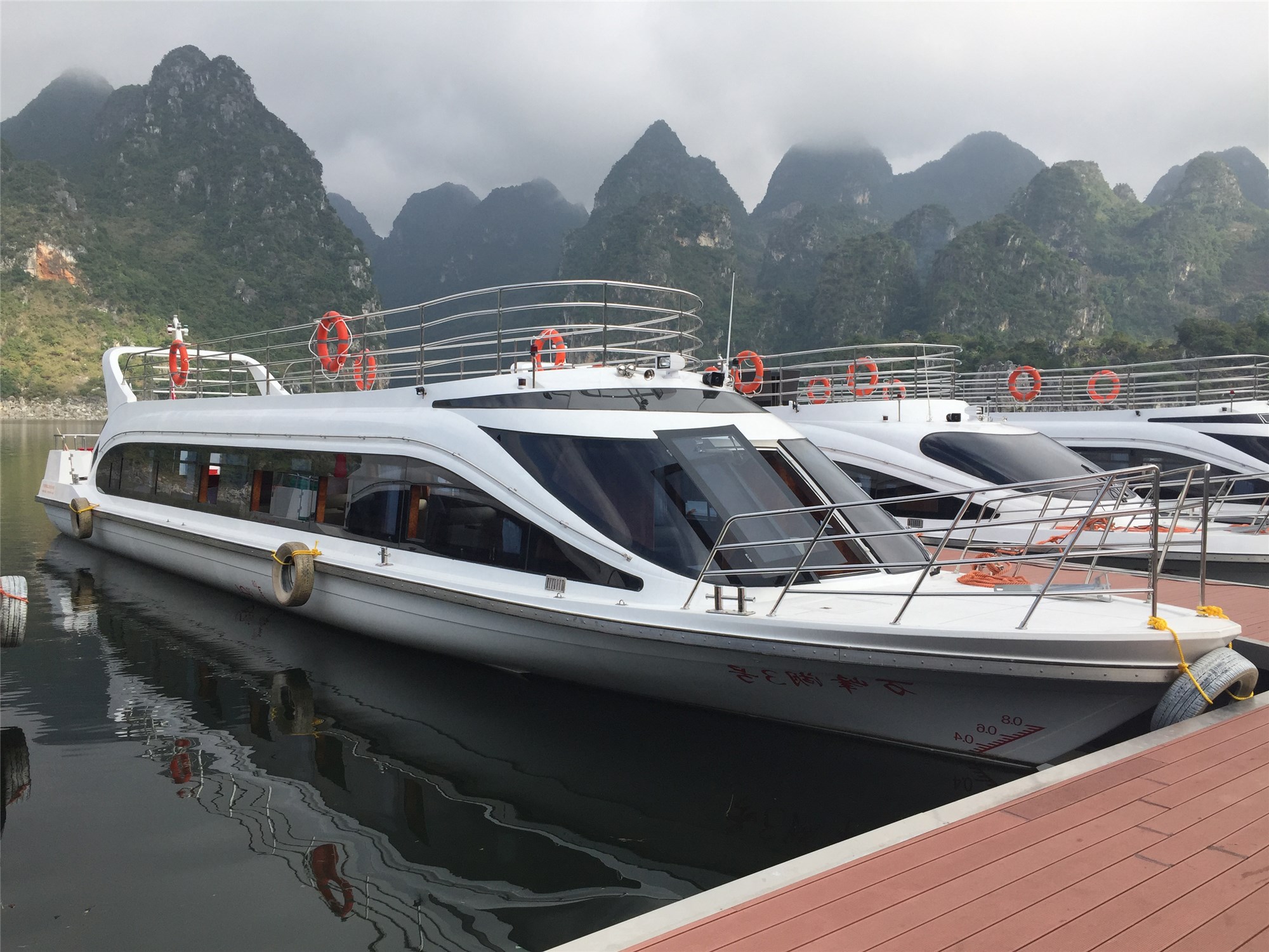 Grandsea 22m FRP 100 personas diésel intraborda mar costero barco de pasajeros de alta velocidad en venta