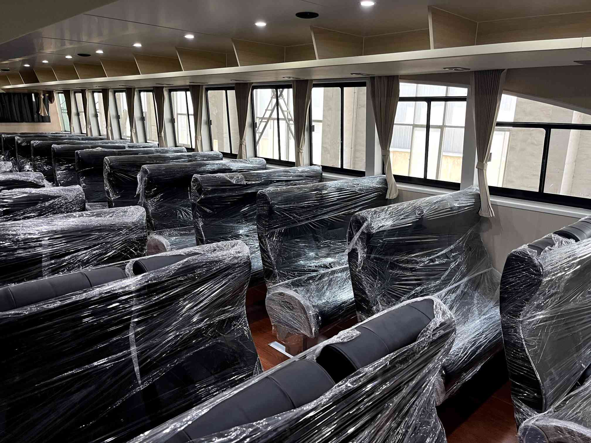 Grandsea 30m Aluminum Material 100Seater River Cruiser Passenger Ferry Ship for sale