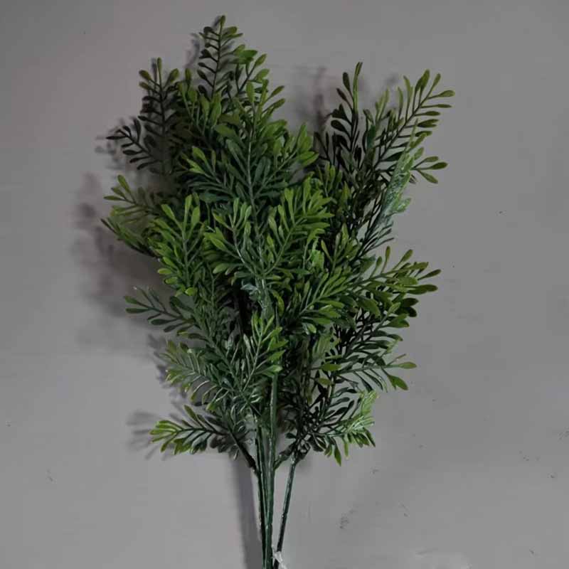 JF2-05 Simulated Pearl Cypress Leaves Bundles
