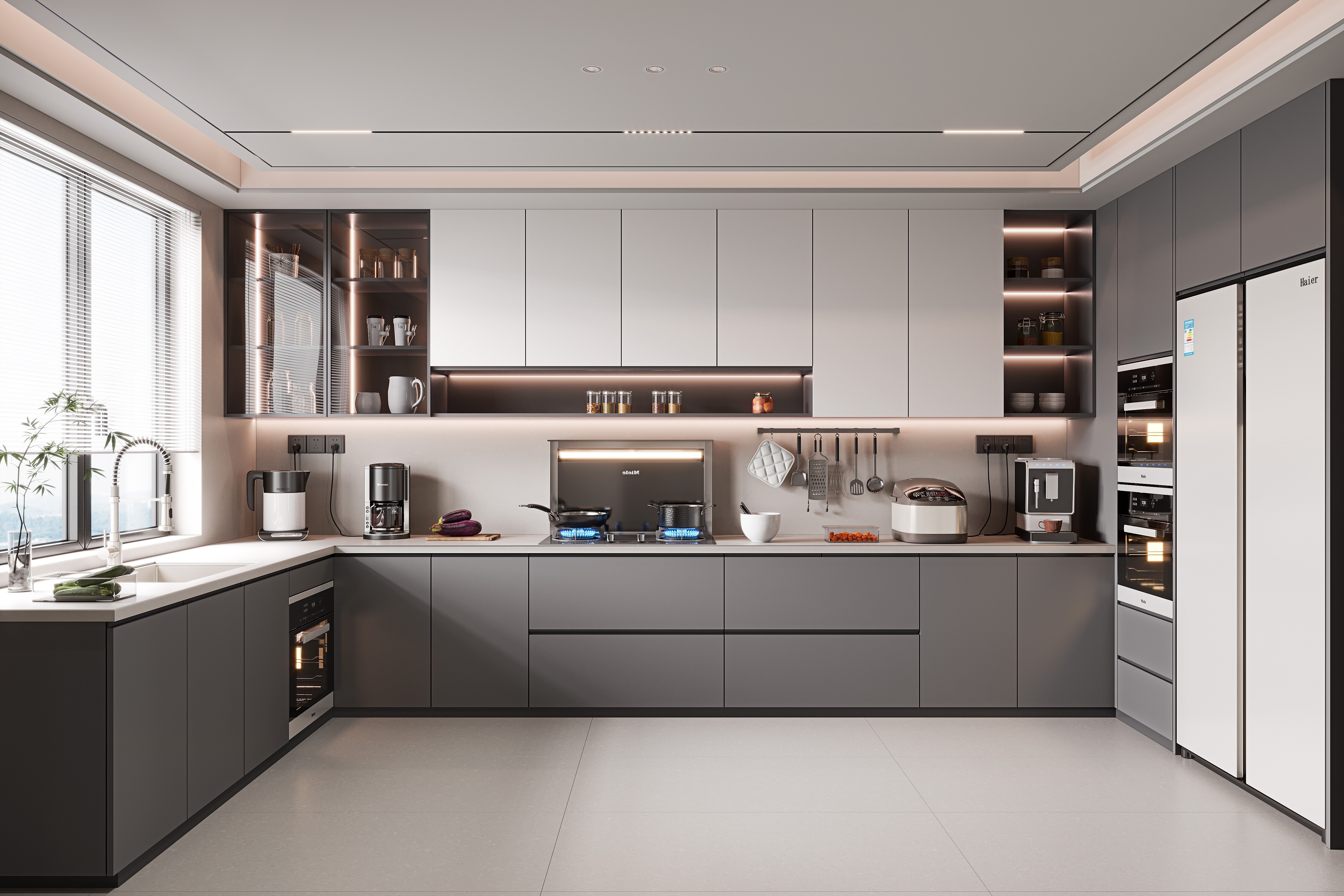 Almacenaje en el salón: Muebles panelados elegantes y funcionales