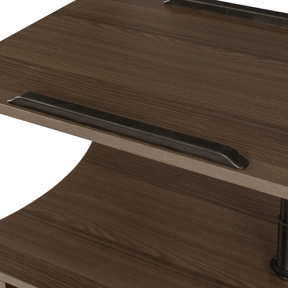 Mesa auxiliar de cama ajustable en altura