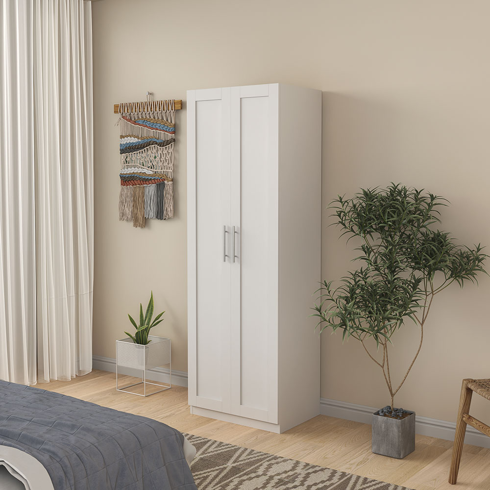 Armario 2 puertas panel madera