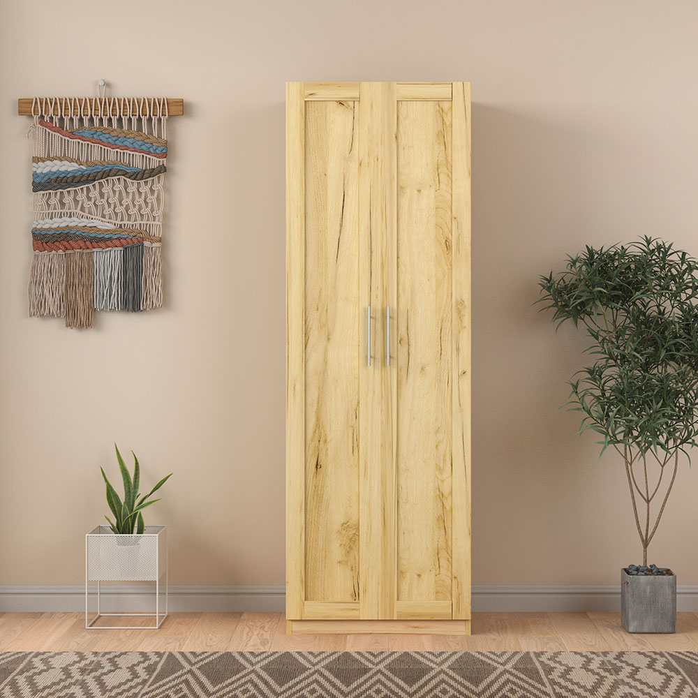 Armario 2 puertas panel madera