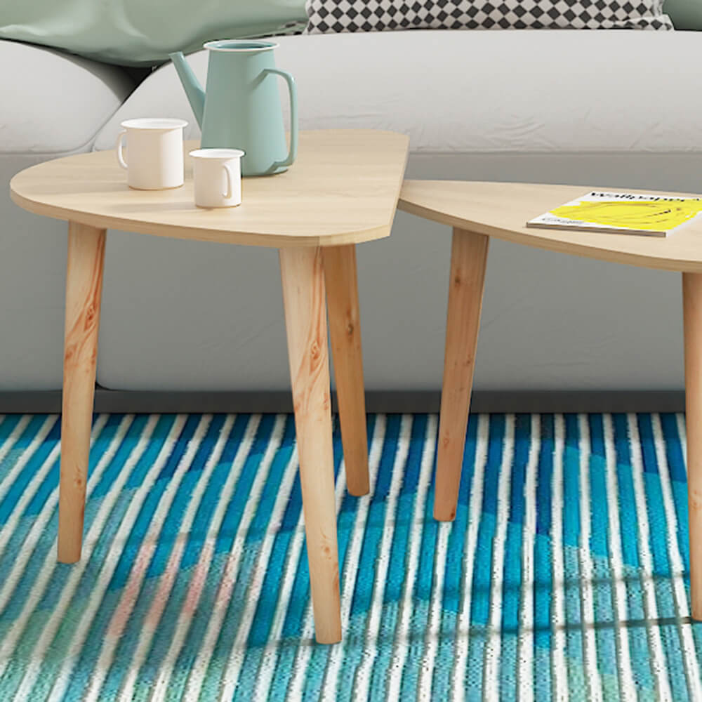 Mesa de centro anidada