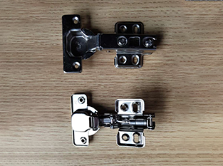 Bisagra de brazo recto