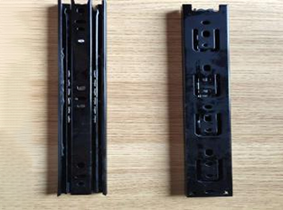 Tobogán de bolas de acero triple