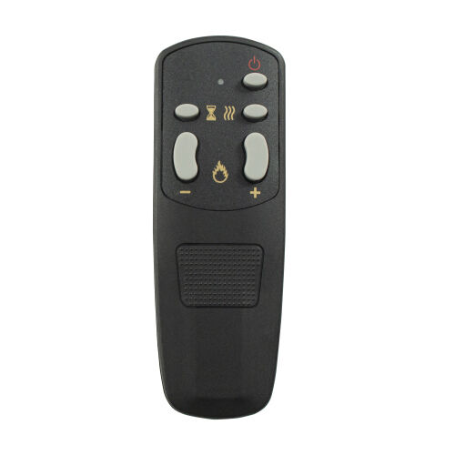 Mueble para TV Classic 4 Cubby Fireplace, roble rústico