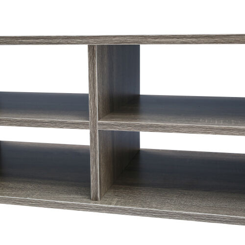 Consola de medios montada en la pared, estante flotante para componentes de soporte de TV con altura ajustable