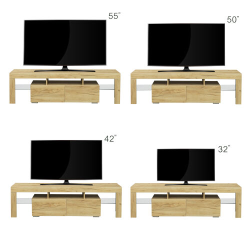 Mueble de salón Mueble de TV Roble