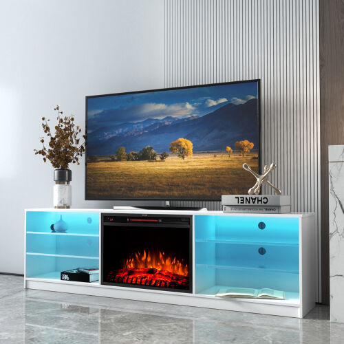 White Electric Fireplace TV Console-8.jpg