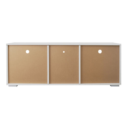 Mueble de TV minimalista moderno Sala de estar con luces LED de 20 colores