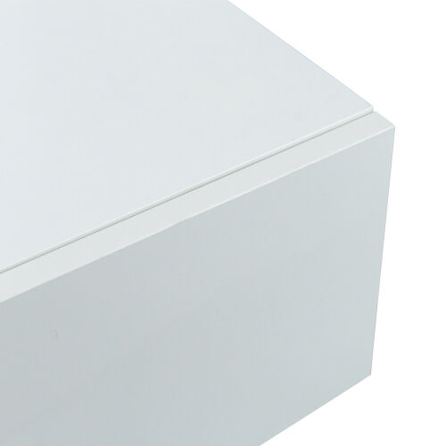 Soporte de TV LED para TV de 55 Pulgadas, Centro de Entretenimiento Moderno con Luces LED, Consola de Muebles de TV y Medios para Debajo de TV Sala de Juegos Dormitorio,Blanco