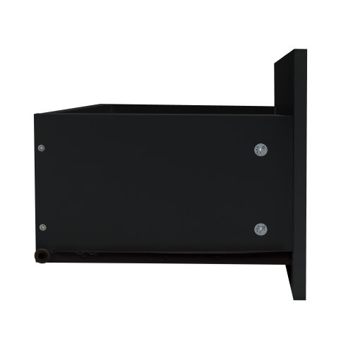 Mueble de TV al por mayor Soporte de TV negro con luces LED