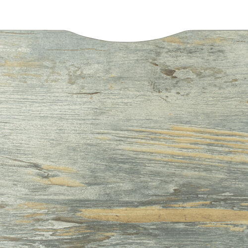 180 Mueble de TV flotante de 80" para montaje en pared con 20 LED de color gris